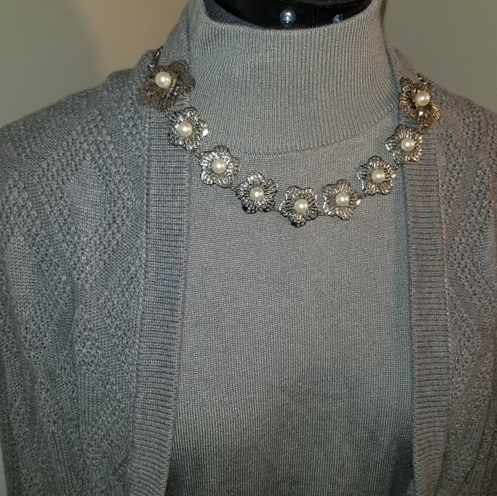 Cardigan/Turtleneck Sweater size 2X Combo